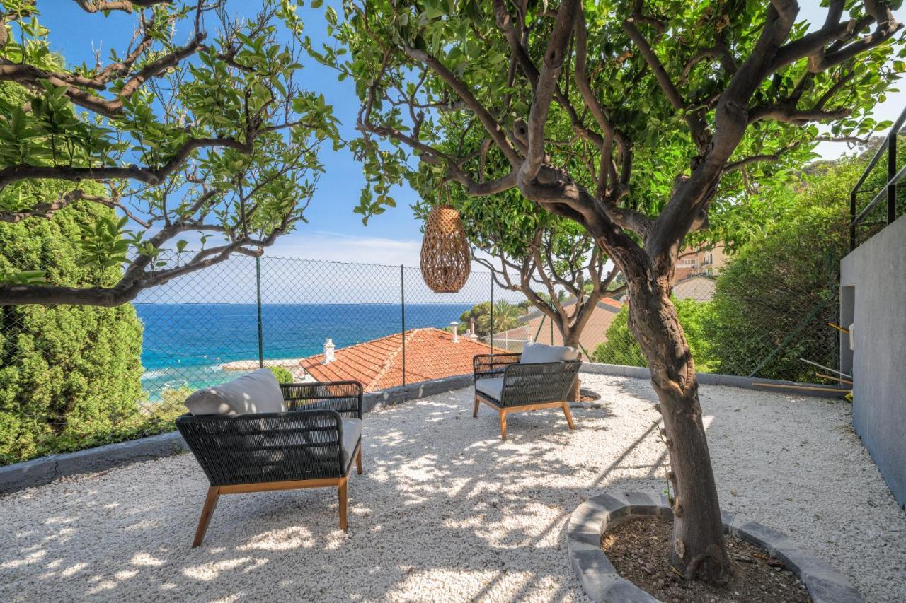 Proche Monaco, Vue Mer, Acces Plage Et Jardin Privatif Saint-Antoine  Exterior photo